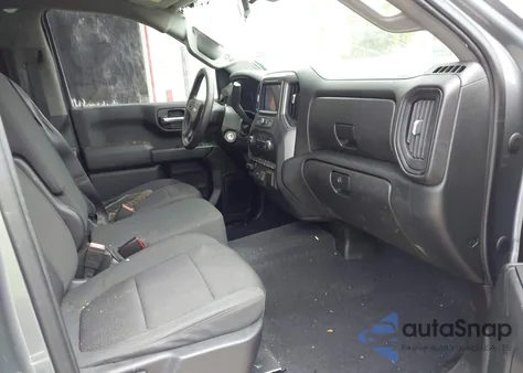 2020 Chevrolet Silverado 4Wd Short Bed Custom из США, поврежденный, VIN 1GCPYBEKXLZ323940